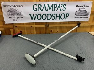 Curling Broom and Stick Combo