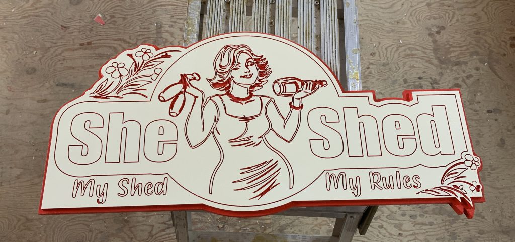 Outdoor Signs - custom made or from available designs.