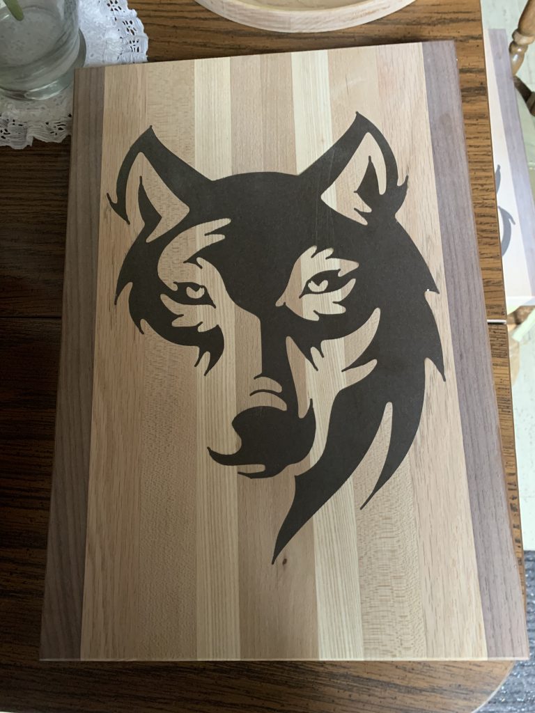 Charcuterie Boards - wolf face