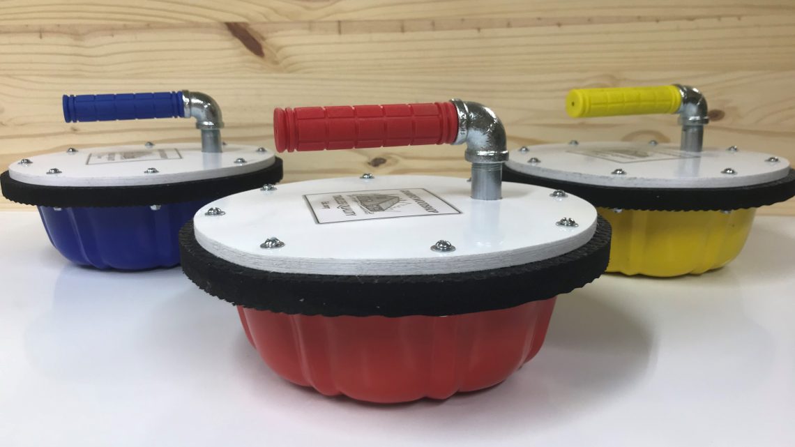Outdoor Curling Stones - Grampa's Woodshop