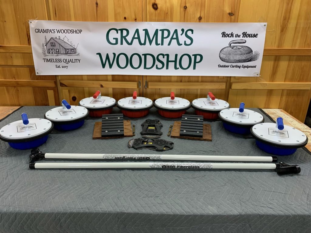 Let's Get Started curling rock bundle