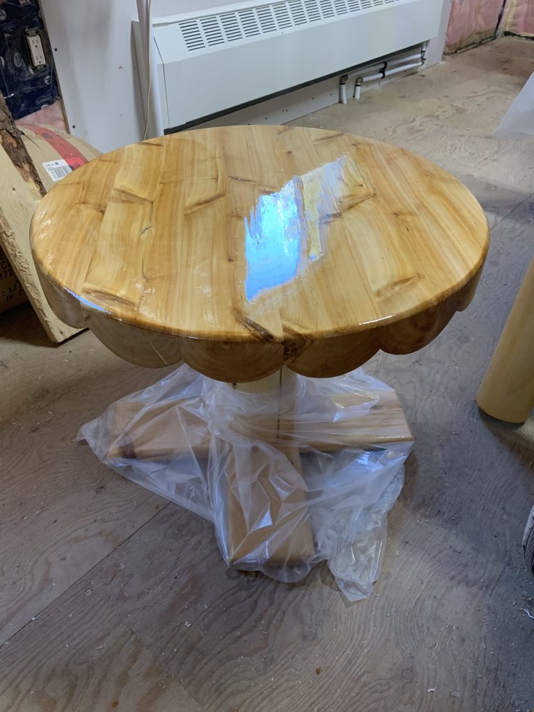 Cedar end or coffee tables.