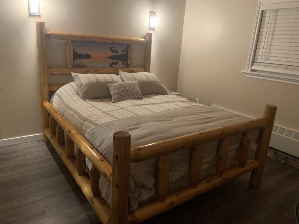 Cedar Bed: Queen Size option