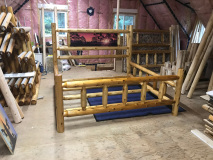 The headboard design of our king size bed.